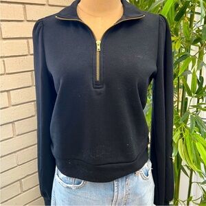 Black Z Supply Quarter-Zip Women's Top